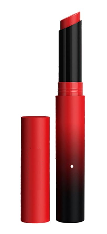 New York Lipstick, Matte Finish, Bold Colour, Enriched 199 More Ruby