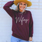 Wifey Sweatshirt Top