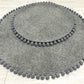 Saveplace® Round Pet Bed - Various Pom Poms, 2 Sizes
