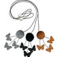 Saveplace® Cat Toy 'BUTTERFLIES' - 3 Colors