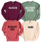 Wifey Sweatshirt Top