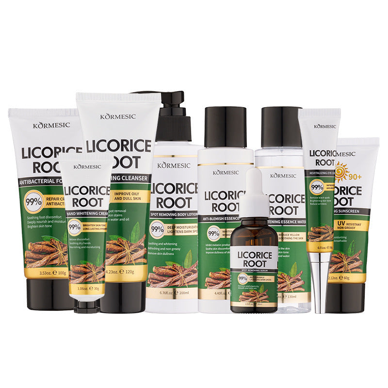 Licorice Root™ Skincare Series – 10-Piece Body Care Kit