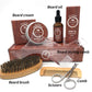 WOODSMAN™ – Premium Beard Grooming Gift Set with Beard Oil & Cream