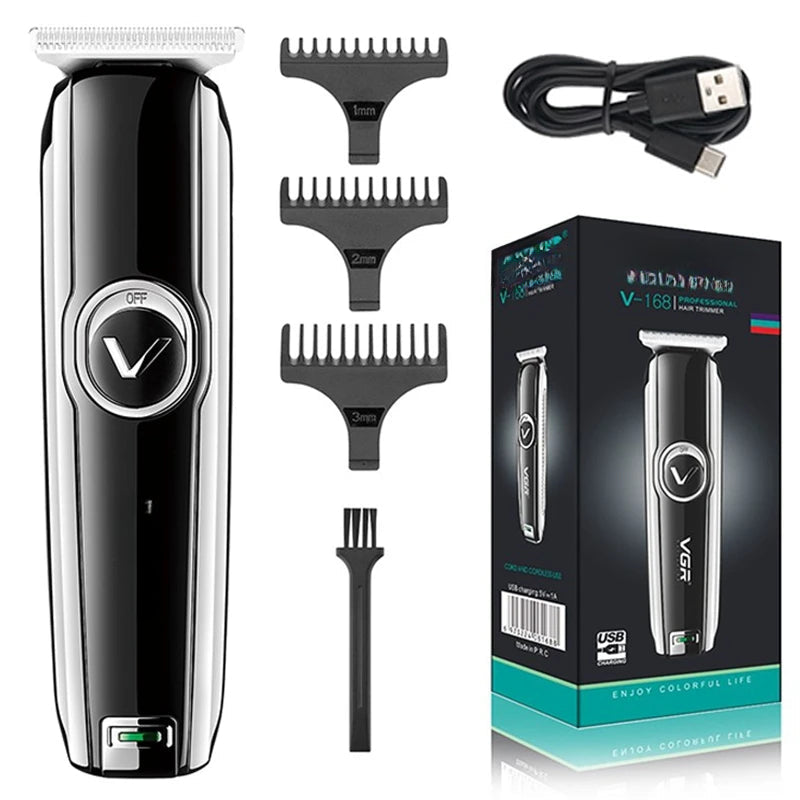 Rechargeable Professional Hair Trimmer For Men Beard Grooming Electric
