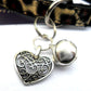 Filigree Heart Pet Charm
