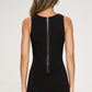 Mesh and Lace Appliqué Mini Dress – Elegant Evening Wear