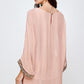 Batwing Sleeve Shift Dress – Effortless Flow and Elegance