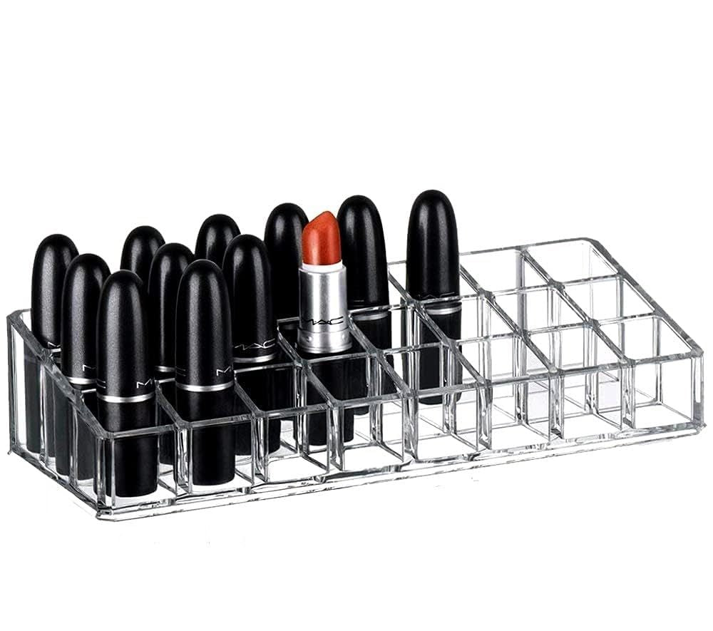 Acrylic Lipstick Organizer 24 Compartment