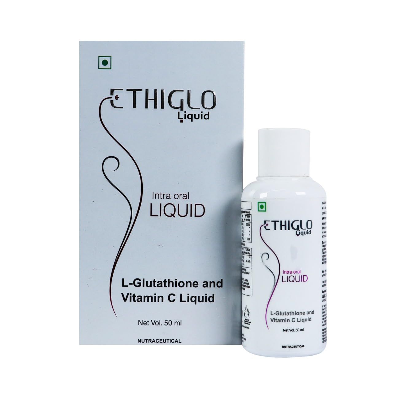 SKIN CARE Ethiglo Vitamin C Intra Oral Liquid – 50ml | Fast-Absorbing