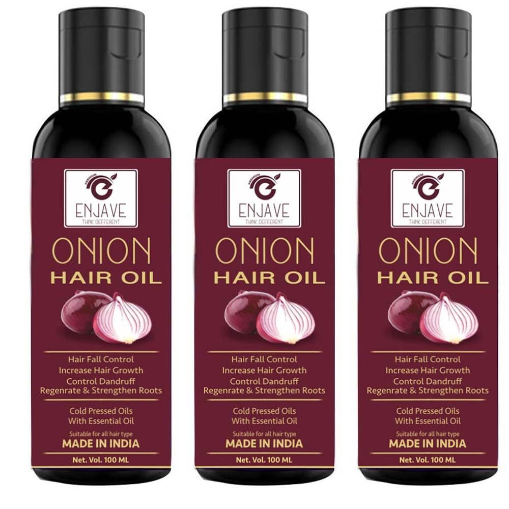 Pack of 03 Onion Hair Oil