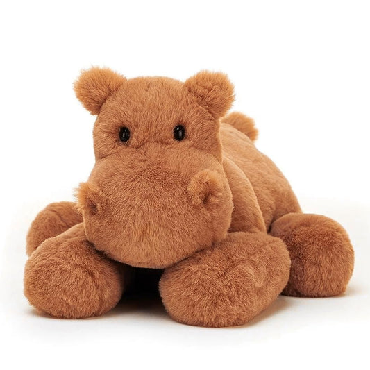 Hippo-Brown Stuffed Soft Toy