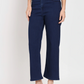 Women Bottom High Rise Denim Jeans(Size30)(Color navy blue)