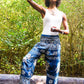 Teal ELEPHANT Pants Harem Pants Bottom