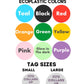 Bowie Ziggy Stardust Tag- Silent, Eco-Friendly, Ringless ID Tag