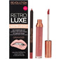 REVOLUTION Retro Luxe Lip Contour Kit - Pencil & Lipstick (Value Pack)