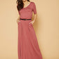 Women's Off Shoulder Wide Leg Jumpsuit With Pockets
