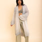 Lounge Around Longline Ombre Cardigan Top