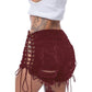 Bandage Shorts Women Bottom Cotton Shorts Summer Pants Fashion Sexy Jeans