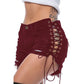 Bandage Shorts Women Bottom Cotton Shorts Summer Pants Fashion Sexy Jeans