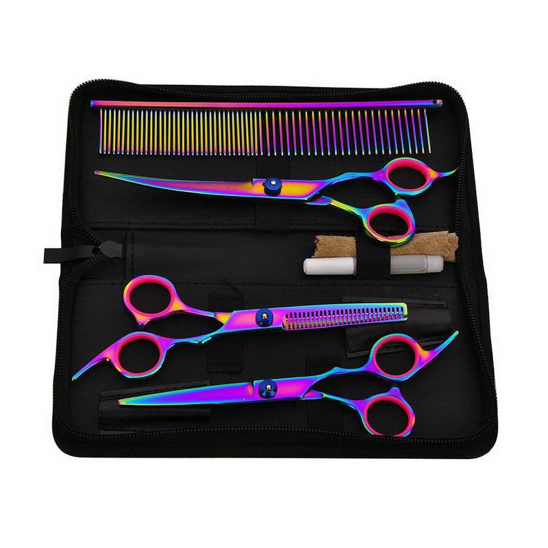 6 Inch Hair Grooming Scissors Kit Professional Stainless Steel Barber
