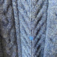 Fisherman of Ireland Blue Cableknit Fisherman Sweater M