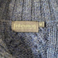 Fisherman of Ireland Blue Cableknit Fisherman Sweater M