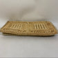 Vintage Raphia Straw Clutch Envelope Purse