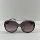 Vtg Missoni Grayish Black Sunglasses with Round Phrase and Horse Bit Detail