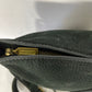 Coach Vintage Nubuck Leather Suede Green Crossbody Bucket Bag