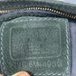Coach Vintage Nubuck Leather Suede Green Crossbody Bucket Bag