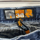 Vtg Akademiks Baggy Distressed Jeans sz 38