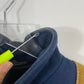Coloratura Wool Colorblock Green & Blue Southwestern Concha Car Coat sz L/XL