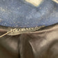 Coloratura Wool Colorblock Green & Blue Southwestern Concha Car Coat sz L/XL