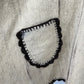 Custom Made Beige Brown Wool Poncho