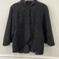 Matt Schneider Furrier 60’s Black Persian Lamb Fur Convertible Cape Jacket Sz Small
