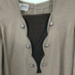 Luisa Spagnoli 89’s Brown Pinstriped Sheath Dress Sz 42 IT