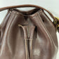 Coach Vintage Legacy Lulu Dark Brown Bucket Shoulder Bag #9952