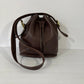 Coach Vintage Legacy Lulu Dark Brown Bucket Shoulder Bag #9952