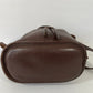 Coach Vintage Legacy Lulu Dark Brown Bucket Shoulder Bag #9952