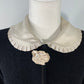 Vtg 60’s Adolpho At Saks Fifth avenue Black and Cream Knit Suit Sz M