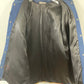 Coloratura Wool Colorblock Green & Blue Southwestern Concha Car Coat sz L/XL