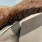 Vtg 80’s L Frank Co Washington Mano Schwartz Fur Salon Brown Faux Fur Teddy Coat sz L