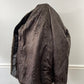 Vtg 80’s Faux Fur Dark Chocolate Brown Mink Coat Sz L/XL