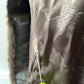 Vtg 80’s Faux Fur Dark Chocolate Brown Mink Coat Sz L/XL