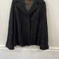 Wells Treister 60’s Black Bell Sleeve Persian Lamb Fur Jacket Sz L/XL