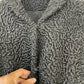 Matt Schneider Furrier 60’s Black Persian Lamb Fur Convertible Cape Jacket Sz Small