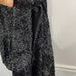 Black Sequined Cocktail Maxi Dress Sz Small