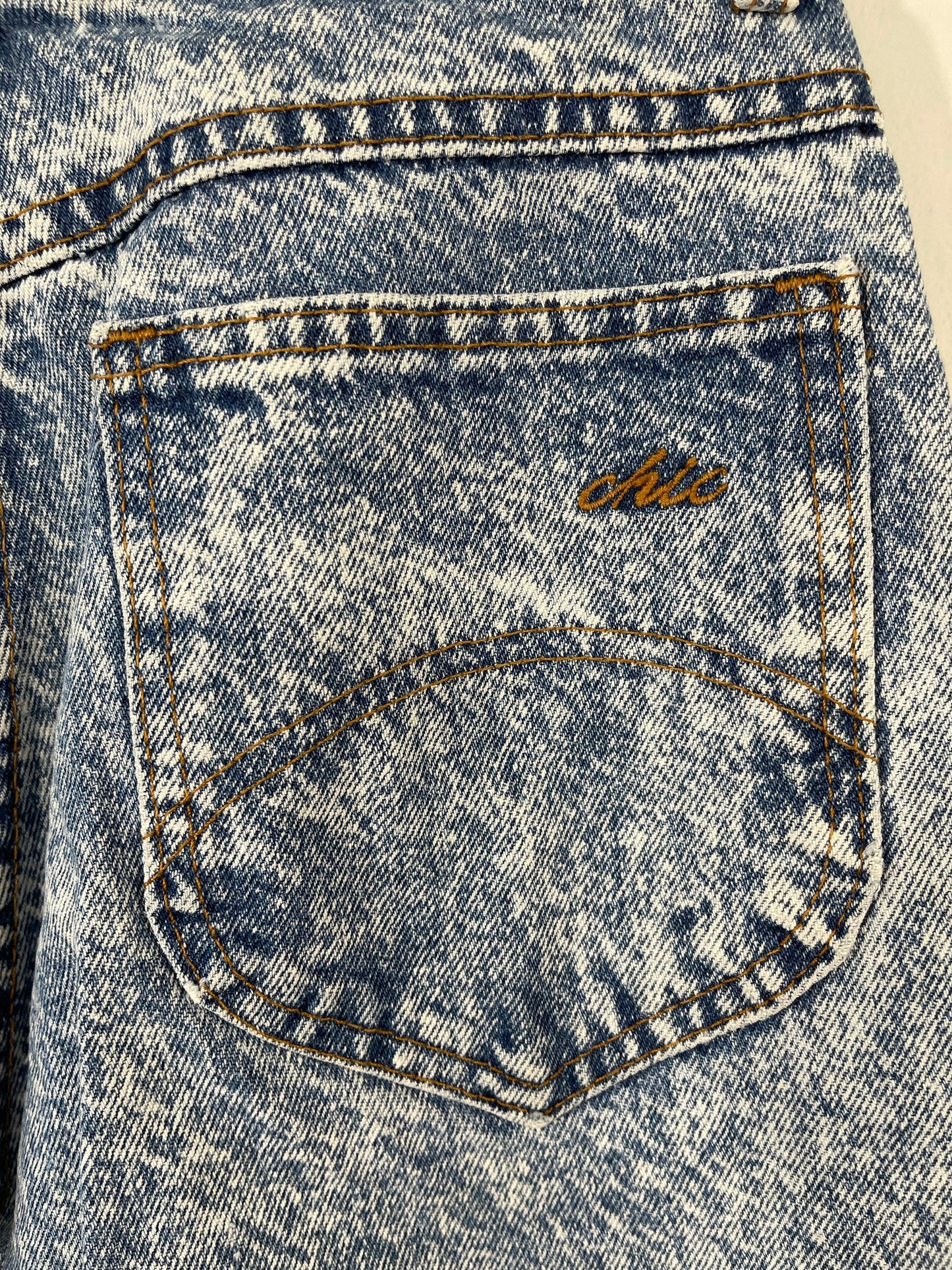 Vtg 1980’s Stone Wadhed  High Waist Mom Chic Jeans Sz Small