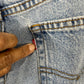 Vtg Levis 560 Red Tab Jeans Sz 33/34 High Waist Mom Jeans