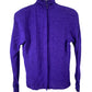 Vtg Lillie Rubin Purple Silk Long Sleeved Blouse Sz 4